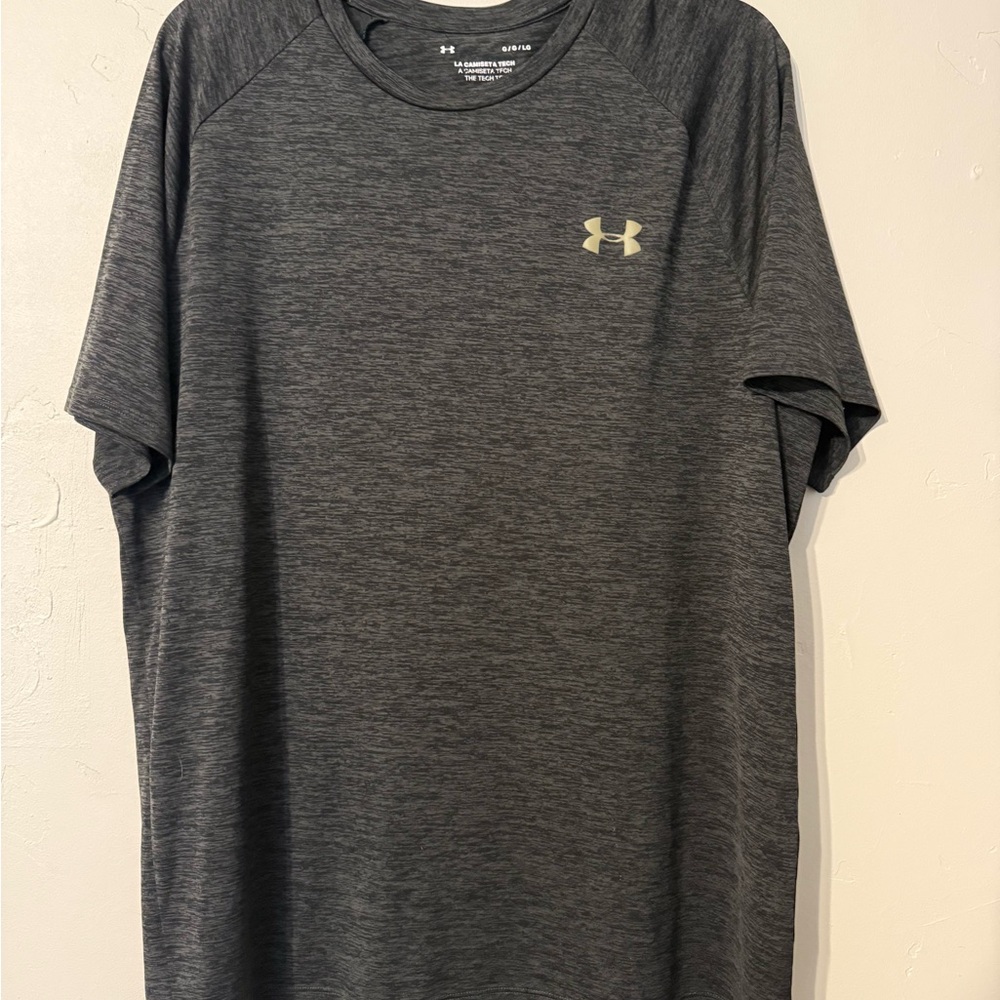 Under Armour Men's Charcoal Short Sleeve Tee